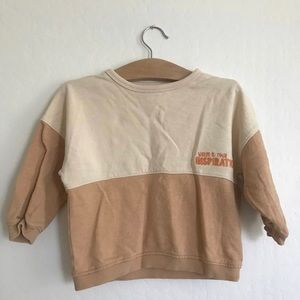 Zara baby sweatshirt